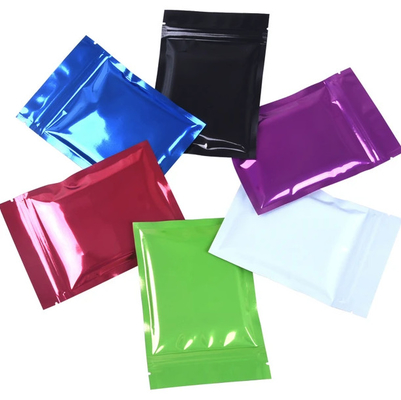 La prueba 50mic del olor que Mylar de aluminio empaqueta pequeños 3 lados selló laminado