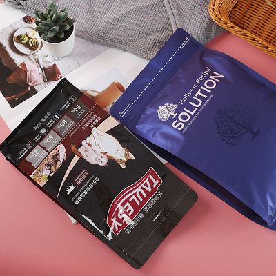 El empaquetado creativo de 1KG 2.5KG para el perro trata la galleta de perro 2KG que empaqueta el sello lateral ocho