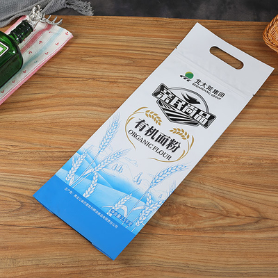 Especias de empaquetado claras laterales del papel de aluminio 2.5kg del  uno de la categoría alimenticia que empaquetan bolsos