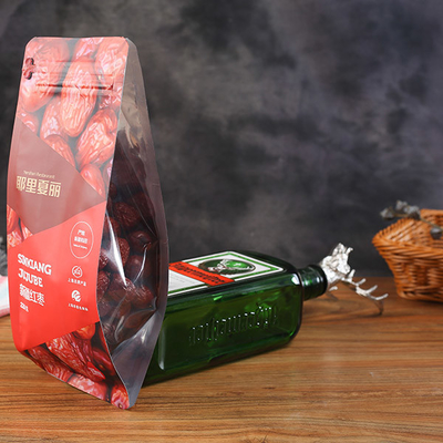 El sello medio del patio de los snacks que la aduana de 220g imprimió bolsos de empaquetado imprimió las bolsas de plástico para el acondicionamiento de los alimentos