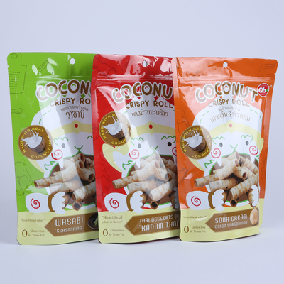 Bolsas  de BRC de la cremallera de la bolsa de los alimentos de la comida plástica impermeable del acondicionamiento