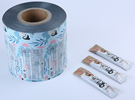 Película laminada bolsita del papel de aluminio del carrete de película BOPP para las galletas