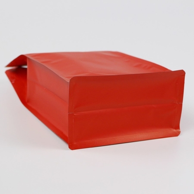 Bolsa de empaquetado de empaquetado inferior plana del té del bolso del café 1000g del papel de aluminio con la válvula