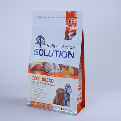 bolsos que se puede volver a sellar de empaquetado de la invitación del perro del bolso 1000g del alimento para animales 2000g