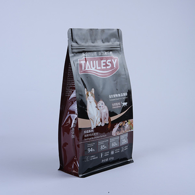 Alimento para animales reciclable de la cerradura 12kg de la cremallera que empaqueta bolsos de empaquetado de la invitación del perro 600g