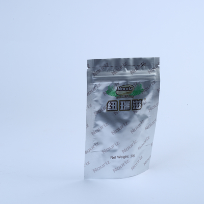 La cerradura mate de la cremallera del ODM se levanta bolsas de papel que se puede volver a sellar de la bolsa BRC