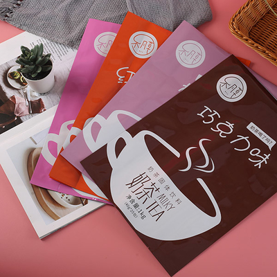 Bolsas de plástico de la envoltura del chocolate de la proteína 60mic del papel de aluminio que embalan las pequeñas para las galletas