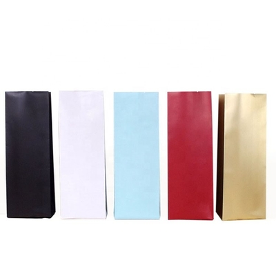 12oz imprimió el patio de la bolsa del papel de aluminio que sellaba bolsos de café laterales del escudete