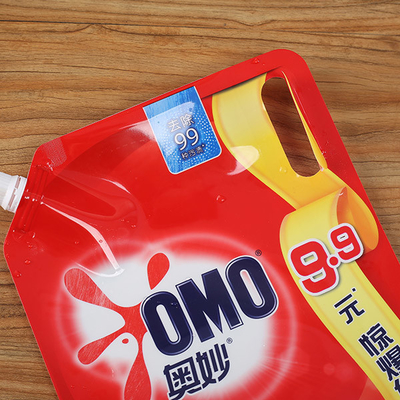220ml 2.5L Biodegradable Spout Pouch Packaging Aluminum Foil