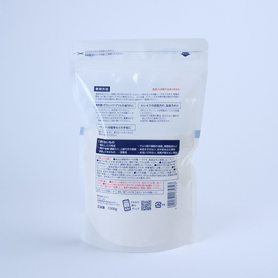 Soporte de empaquetado del papel de aluminio de la bolsa derecha de la prueba 60mic del olor encima de la comida seca con la ventana
