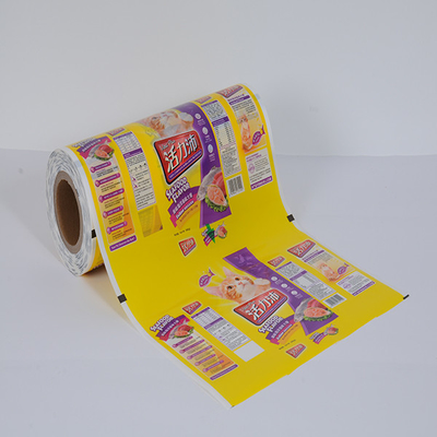 Los bolsos Honey Sachet Food Packaging Plastic de la comida ruedan el papel de aluminio plástico de la impresión del embalaje del rollo