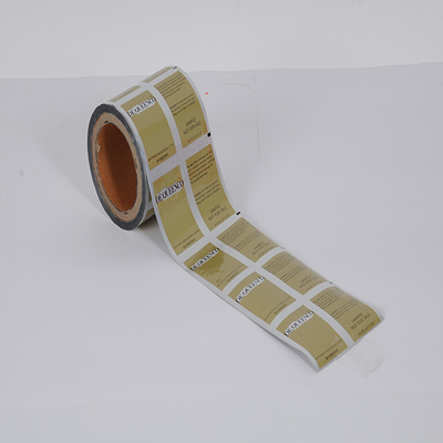 El carrete de película del acondicionamiento de los alimentos BOPP VMPET PE laminó el rollo de la bolsita