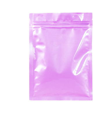 papel de aluminio 0.15kg que empaqueta bolsos de la cerradura de la cremallera de la hoja 0.1kg