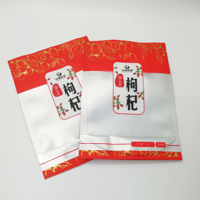 Bolsas  olográficas que se puede volver a sellar blancas de Doypack Matte Food Storage Foil Pouch