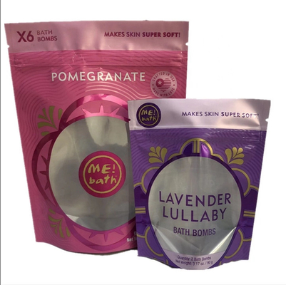 Bolsas  olográficas que se puede volver a sellar blancas de Doypack Matte Food Storage Foil Pouch