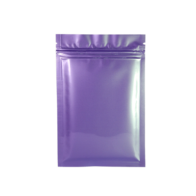 Bolsos que se puede volver a sellar polivinílicos que se puede volver a sellar Matt Black Bag de Mylar BRC de la prueba del olor de la cremallera