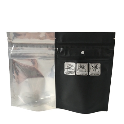 El CR resistente de los bolsos del niño que se puede volver a sellar de la flor BRC sale el sello  del apretón de la bolsa de 60mic Mylar