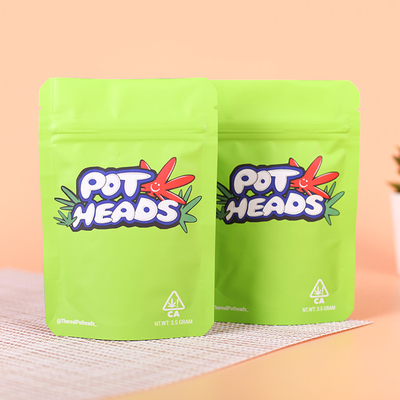 La cremallera olográfica de Mylar se levanta la impresión del fotograbado de la bolsa